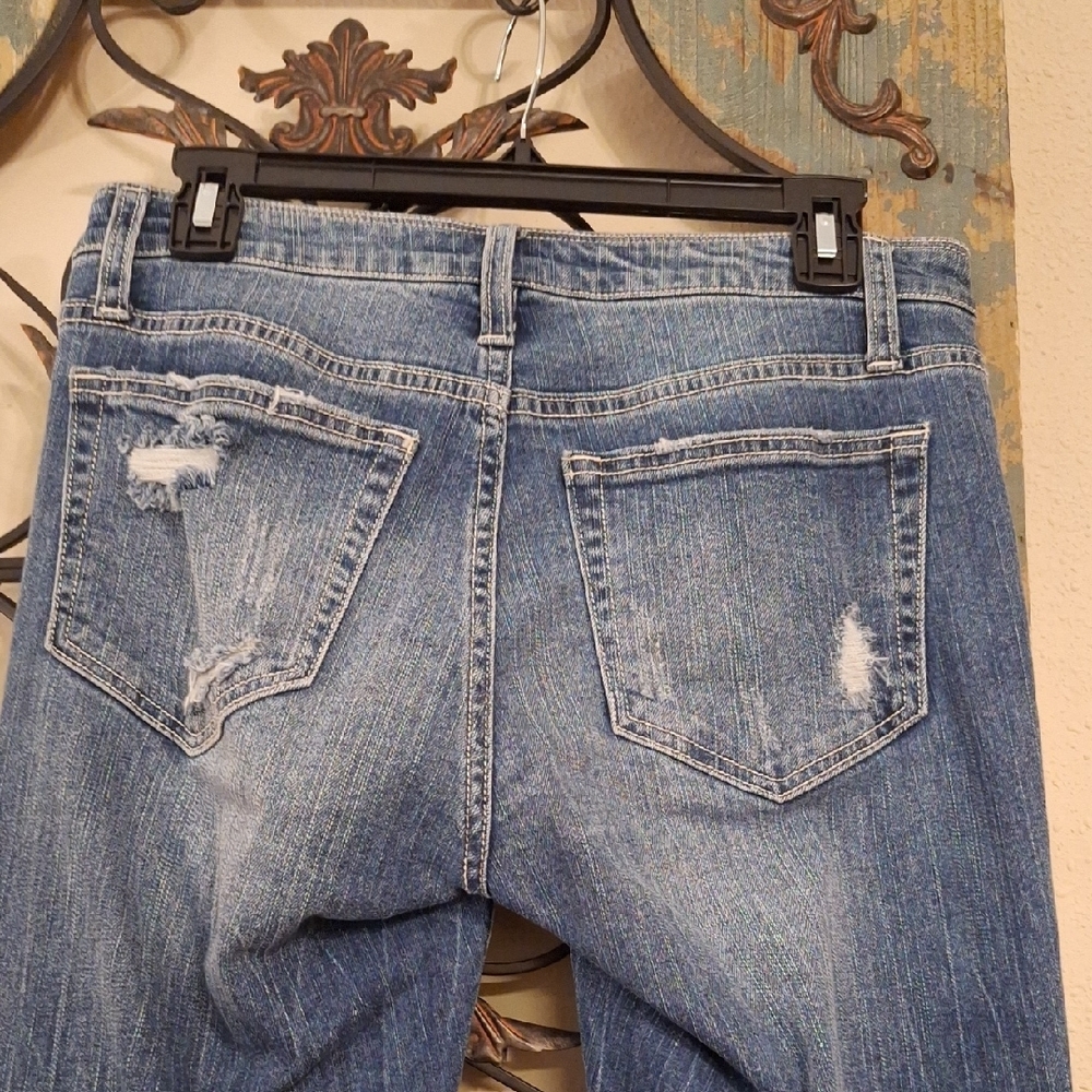 🔥🔥$8.00 Daytrip Ripped Denim Skinny Jeans. Size 25 - Picture 7 of 10